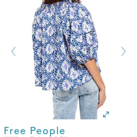 🎈SOLD🎈Free People blouse - Picture 2 of 4